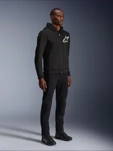 Imagem 8 de Jaqueta Alpinestars Chrome V2 Sport Hoddie - Preto/Branco