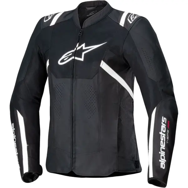 Jaqueta Alpinestars Stella T SPS Air V2 - Preto/Branco (Feminina