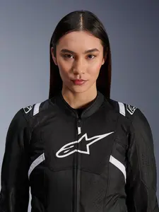 Imagem 3 de Jaqueta Alpinestars Stella T SPS Air V2 - Preto/Branco (Feminina)