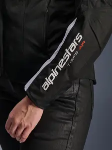 Imagem 4 de Jaqueta Alpinestars Stella T SPS Air V2 - Preto/Branco (Feminina)