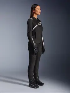 Imagem 10 de Jaqueta Alpinestars Stella T SPS Air V2 - Preto/Branco (Feminina)