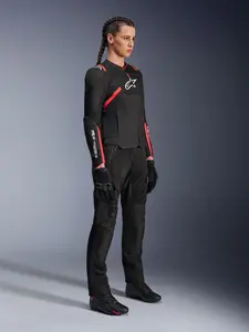 Imagem 4 de Jaqueta Alpinestars Stella T SPS Air V2 - Preto/Rosa (Feminina)