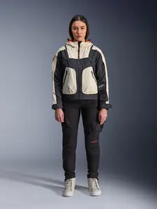 Imagem 3 de Jaqueta Alpinestars Molly Air - Preto/Bege (Feminina)