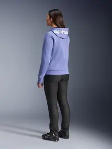 Imagem 8 de Jaqueta Alpinestars Stella Chrome V2 Sport Hoddie - Azul/Branco (Feminina)