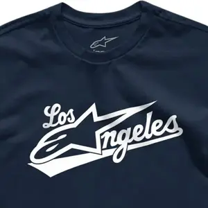 Imagem 2 de Camiseta Alpinestars Los Angeles Azul Marinho