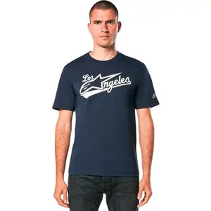 Imagem 3 de Camiseta Alpinestars Los Angeles Azul Marinho