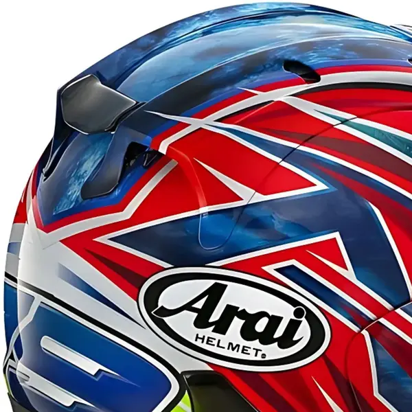Capacete Arai RX-7V Evo Ogura - Azul/Vermelho/Branco - Grid Motors