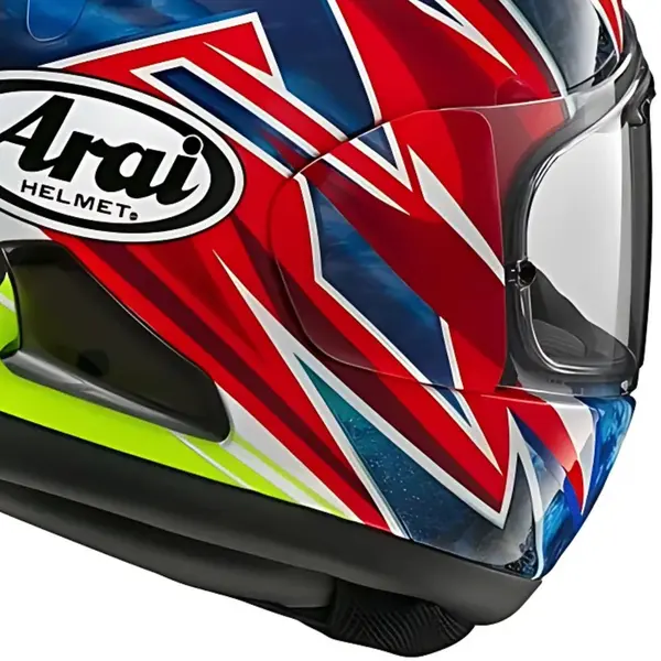 Capacete Arai RX-7V Evo Ogura - Azul/Vermelho/Branco - Grid Motors