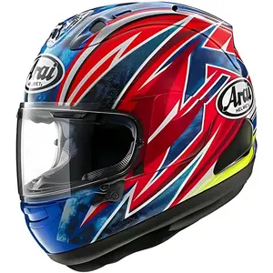 Capacete Arai RX-7V Evo Ogura - Azul/Vermelho/Branco - Grid Motors