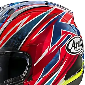 Imagem 5 de Capacete Arai RX-7V Evo Ogura - Azul/Vermelho/Branco