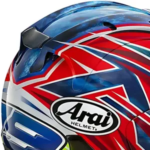 Imagem 6 de Capacete Arai RX-7V Evo Ogura - Azul/Vermelho/Branco