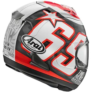 Imagem 2 de Capacete Arai RX-7V Evo Nicky Reset - Preto/Vermelho/Branco