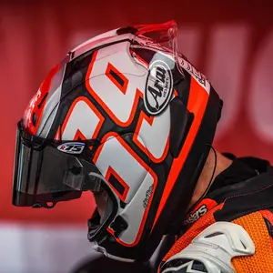 Imagem 7 de Capacete Arai RX-7V Evo Nicky Reset - Preto/Vermelho/Branco