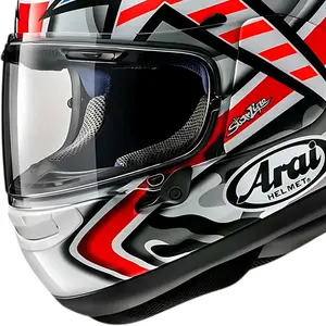 Imagem 3 de Capacete Arai RX-7V Evo Hayden Laguna - Branco/Azul/Vermelho/Preto