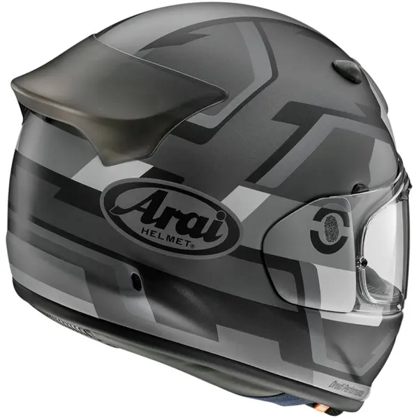 Capacete Arai Quantic Face - Cinza Escuro/Claro - Grid Motors