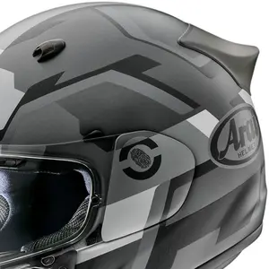 Imagem 4 de Capacete Arai Quantic Face - Cinza Escuro/Claro