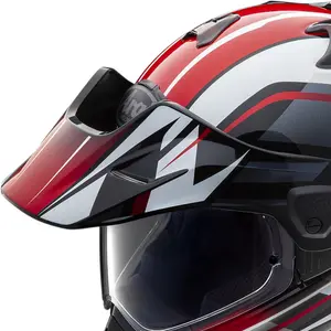 Imagem 3 de Capacete Arai Tour X5 Discovery - Preto/Branco/Vermelho