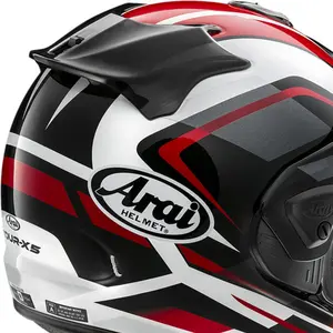 Imagem 5 de Capacete Arai Tour X5 Discovery - Preto/Branco/Vermelho