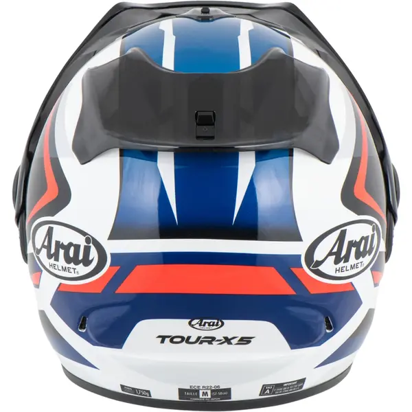 Capacete Arai Tour X5 Discovery - Preto/Branco/Azul/Vermelho
