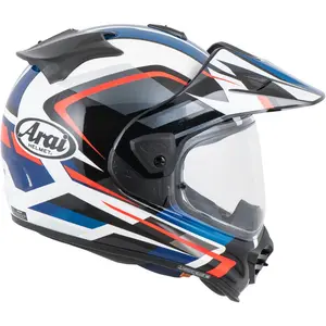 Imagem 5 de Capacete Arai Tour X5 Discovery - Preto/Branco/Azul/Vermelho