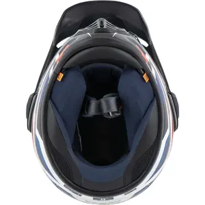Imagem 12 de Capacete Arai Tour X5 Discovery - Preto/Branco/Azul/Vermelho
