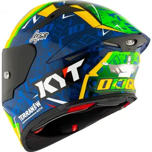 Imagem 5 de Capacete KYT TT Revo Diogo Moreira - Azul/Amarelo