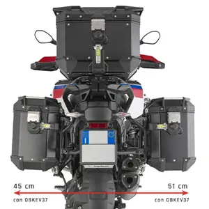 Imagem 2 de Suporte Lateral Givi Outback BMW R 1300 GS ADV (apartir de 2025) Preto - PLO5146CAM