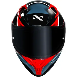 Imagem 2 de Capacete Norisk Flow Pulse - Azul/Vermelho