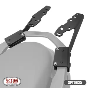 Suporte Scam Yamaha Nmax 160 (apartir de 2025) Aço Carbono Preto - SPTO835