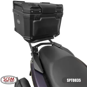 Imagem 4 de Suporte Scam Yamaha Nmax 160 (apartir de 2025) Aço Carbono Preto - SPTO835