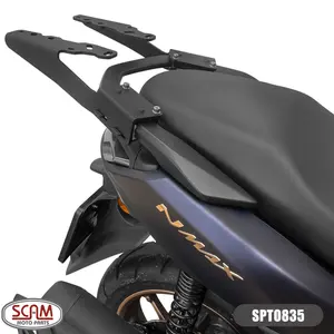 Imagem 7 de Suporte Scam Yamaha Nmax 160 (apartir de 2025) Aço Carbono Preto - SPTO835
