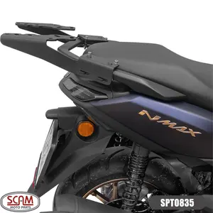 Imagem 8 de Suporte Scam Yamaha Nmax 160 (apartir de 2025) Aço Carbono Preto - SPTO835