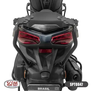 Imagem 8 de Suporte Scam Yamaha Xmax 250 (apartir de 2025) Preto - SPTO847