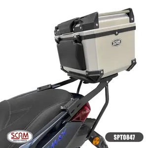 Imagem 3 de Suporte Scam Yamaha Xmax 250 (apartir de 2025) Preto - SPTO847