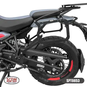 Imagem 2 de Suporte Lateral Scam Royal Enfield Himalayan 450 (apartir de 2025) Preto - SPTO853