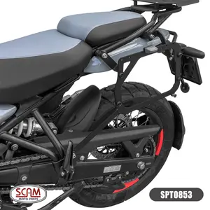 Imagem 3 de Suporte Lateral Scam Royal Enfield Himalayan 450 (apartir de 2025) Preto - SPTO853