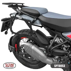 Imagem 5 de Suporte Lateral Scam Royal Enfield Himalayan 450 (apartir de 2025) Preto - SPTO853