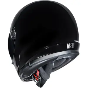 Imagem 6 de Capacete Norisk V8 Monocolor - Preto