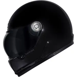 Capacete Norisk V8 Monocolor - Preto - Grid Motors