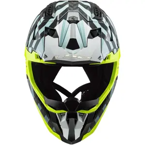 Imagem 4 de Capacete LS2 MX703 X-Force Carbon Barrier - Azul Sky