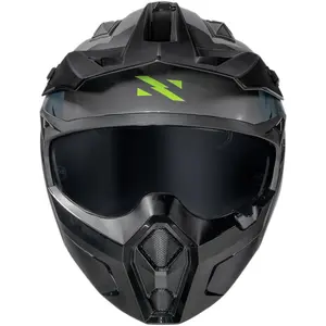 Imagem 8 de Capacete Norisk Darth 2 Storm - Cinza Titânio (4 em 1)