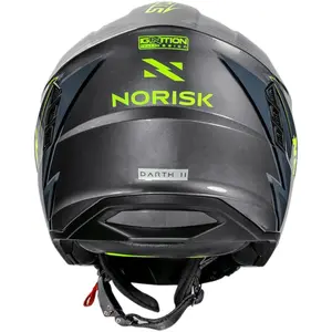 Imagem 9 de Capacete Norisk Darth 2 Storm - Cinza Titânio (4 em 1)