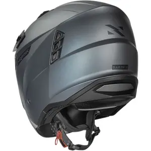 Imagem 9 de Capacete Norisk Darth 2 Monocolor - Cinza Titânio Fosco (4 em 1)