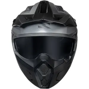 Imagem 8 de Capacete Norisk Darth 2 Monocolor - Cinza Titânio Fosco (4 em 1)