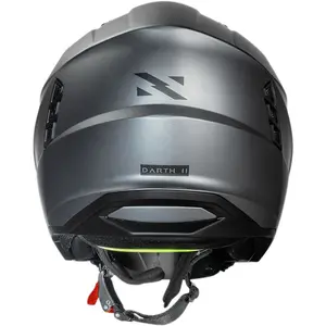 Imagem 11 de Capacete Norisk Darth 2 Monocolor - Cinza Titânio Fosco (4 em 1)
