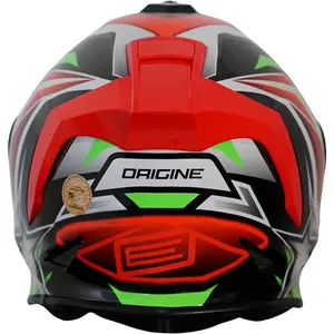 Imagem 7 de Capacete Origine Dinamo Star Revolution - Verde Fluor/Vermelho/Preto