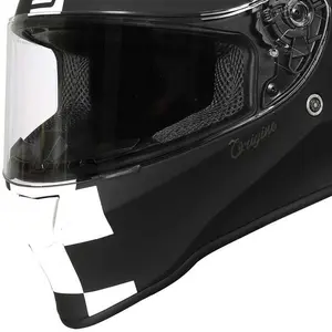 Imagem 3 de Capacete Origine Dinamo Contest - Branco/Preto Fosco