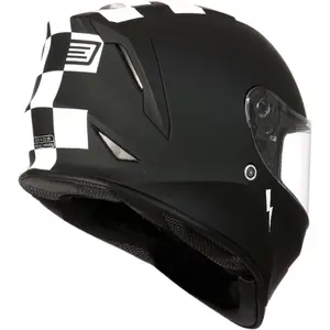 Imagem 2 de Capacete Origine Dinamo Contest - Branco/Preto Fosco