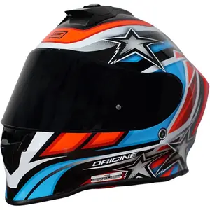 Imagem 4 de Capacete Origine Dinamo Star Revolution - Vermelho Fluor/Preto