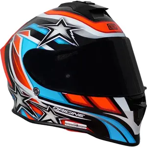 Imagem 5 de Capacete Origine Dinamo Star Revolution - Vermelho Fluor/Preto
